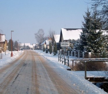 Příjezd od jihu (Hlásné Lhoty) 11.1.2009